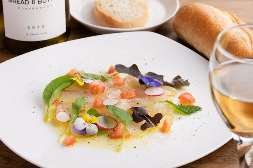 鮮魚のカルパッチョ