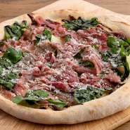 生ハムとルッコラ