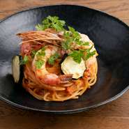 赤海老のトマトクリーム