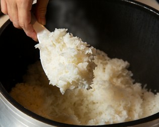 糸島米の銀しゃり飯