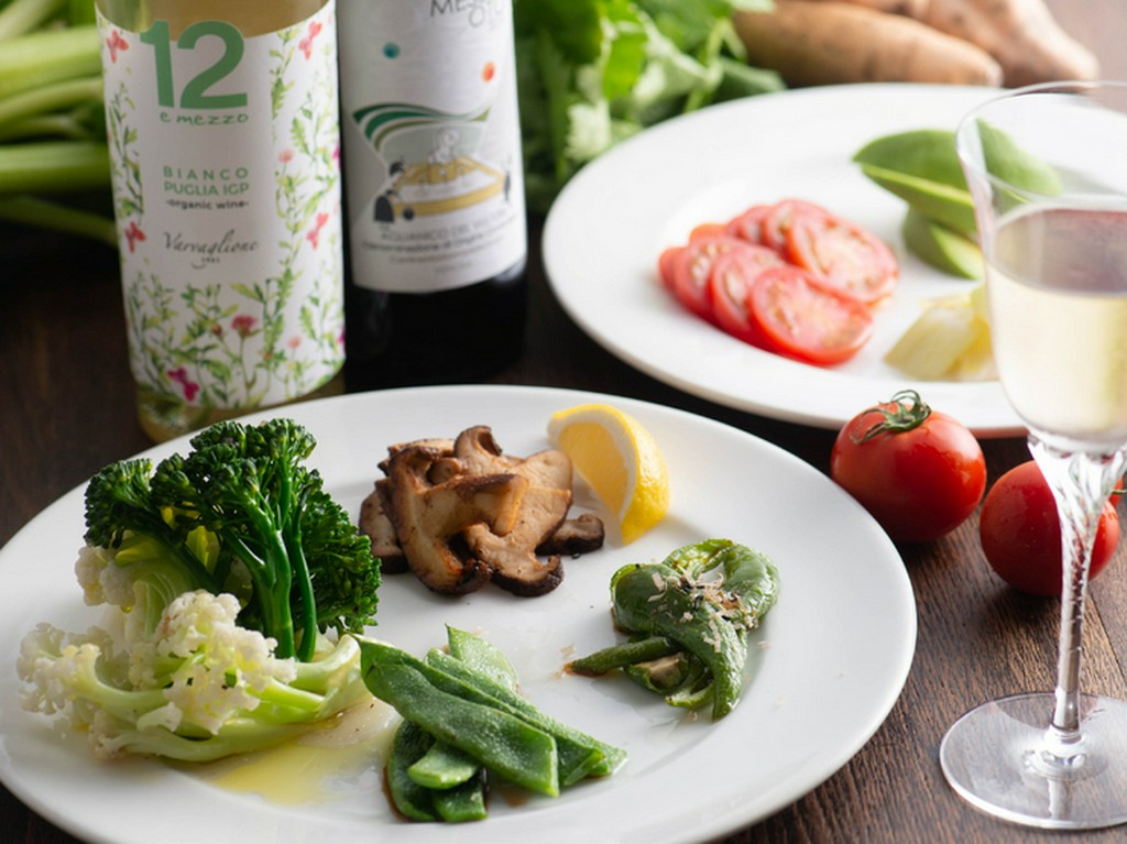 オーナーこだわりの旬野菜を使用。素材本来の味を堪能できる『野菜の料理』