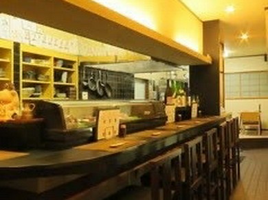 店主の技を望める特等席