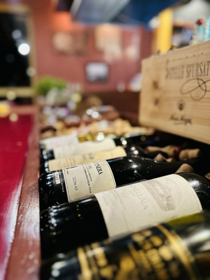 カウンター席でゆっくり