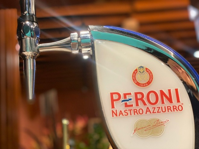 ビールにこだわっている