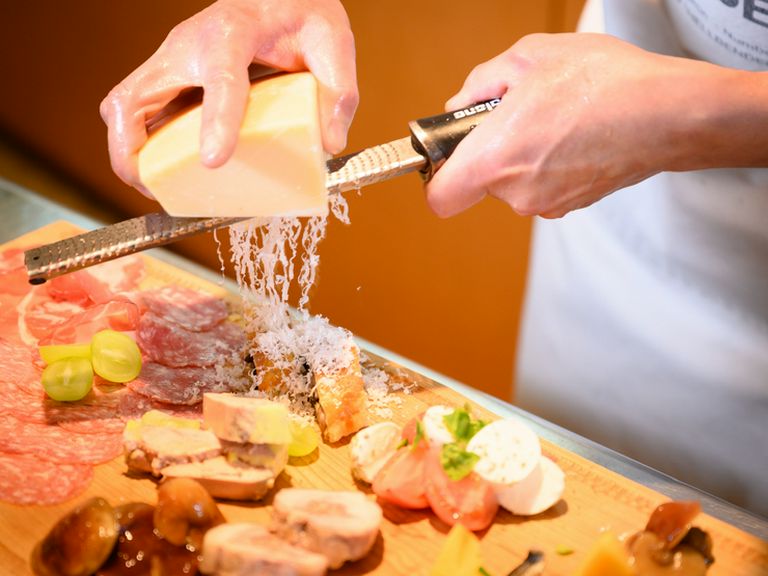 北海道&イタリア産の食材を使った本格的なイタリア料理