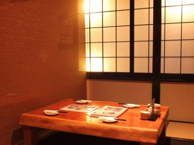 掘りごたつでごゆっくりと