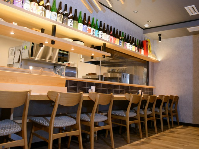 カウンター席がある