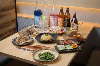 刺身からチャンプルーまで楽しめる宴会向け8品コース