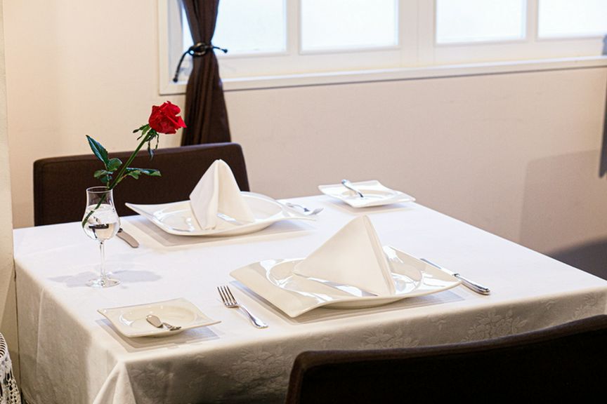 二人の思い出に残るひとときを演出してくれる、オシャレな空間