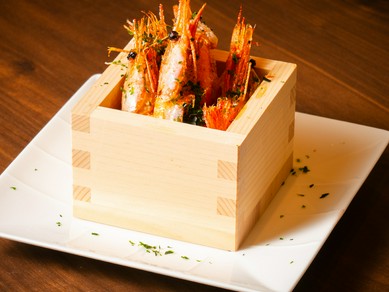 のり塩甘えびの唐揚げ