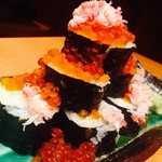 お好きなアラカルトにイクラのトッピングいたします！