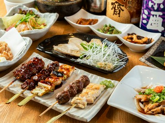 鳥せゑの定番料理をお楽しみいただけるコースです！
※+2000円(税込)で120分飲み放題をお付け頂けます。