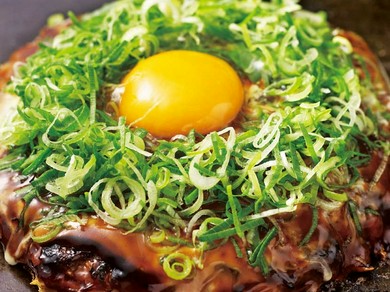 牛すじねぎ月見玉