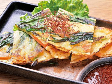 キムチーズチヂミ