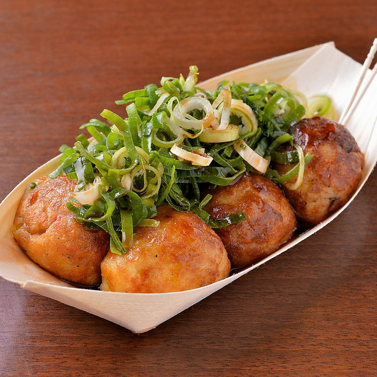 たこ焼き　ねぎポン酢