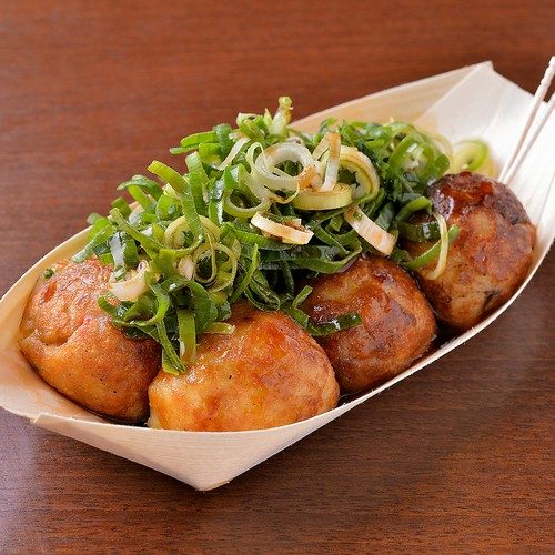 たこ焼き　ねぎポン酢