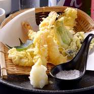 野菜天ぷら盛り合わせ