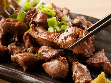 砂肝の炭火焼き