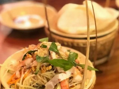 青いパパイヤのサラダ