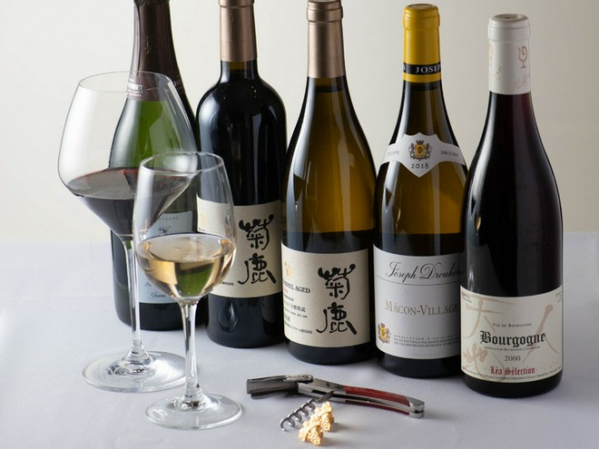 ワインにこだわっている