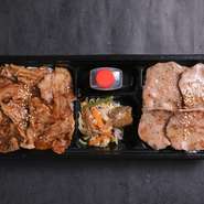 国産ブランド米を使い、すべてに2種類のお肉が入るセブン特製のボリューム弁当は全部で7種類。中でも人気の牛タン弁当は、牛タンとセブンカルビがたっぷり。通常なら2人前はありそうなド迫力のボリュームです。