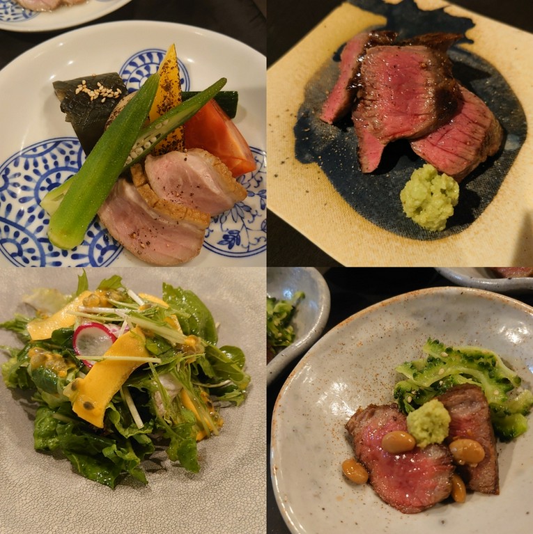 記念日を祝うのにふさわしい、肉料理の数々