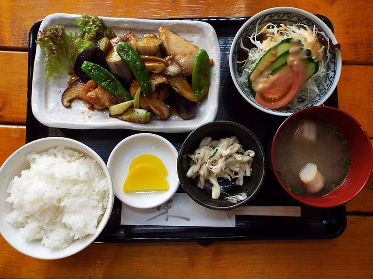 お昼のサービスランチ