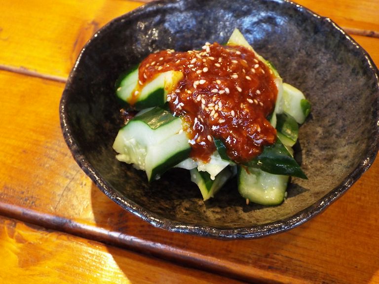 自家製食べるラー油のたたききゅうり