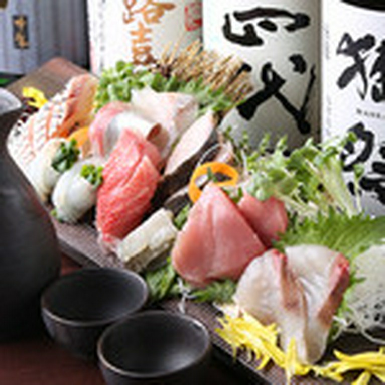 鮮魚盛り合わせ五種盛り一人前