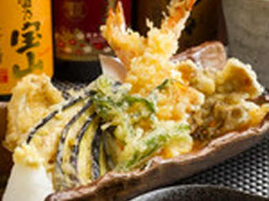 天婦羅盛り合わせ