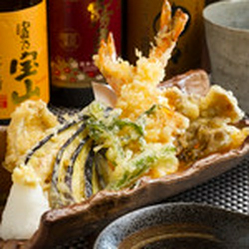 天婦羅盛り合わせ