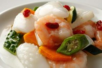 シンプルでありながら味わい深い塩炒め♪