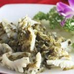 からし菜漬けの奥深い味わいが炒めることで際立ちます。