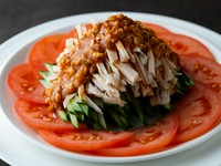 自家製のラー油とあたり胡麻の香りが抜群！