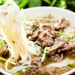 追加の牛肉団子＋230円　フォーの玉子スープ＋230円