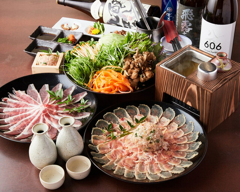 名古屋コーチンのしゃぶしゃぶ