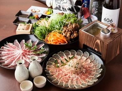 名古屋コーチンのしゃぶしゃぶ