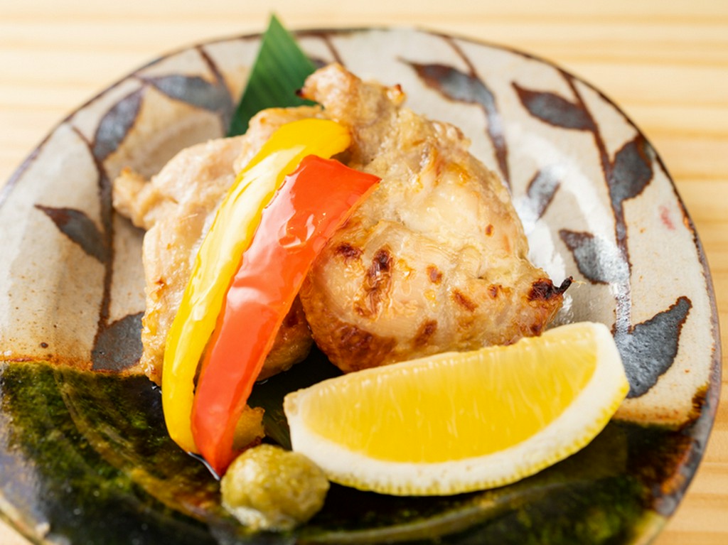 『岩手あべどり自家製塩麹とりもも焼き』