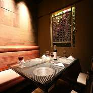 2名様でご利用頂ける少人数個室です。 デート・記念日などでご利用いただけます。