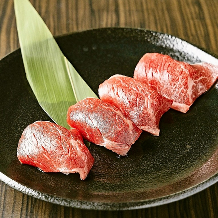 国産牛の肉ずし