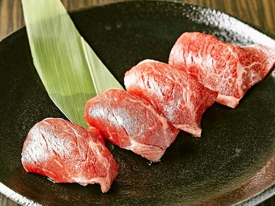 国産牛の肉ずし