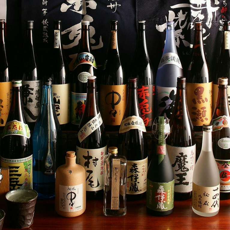 豊富なドリンク