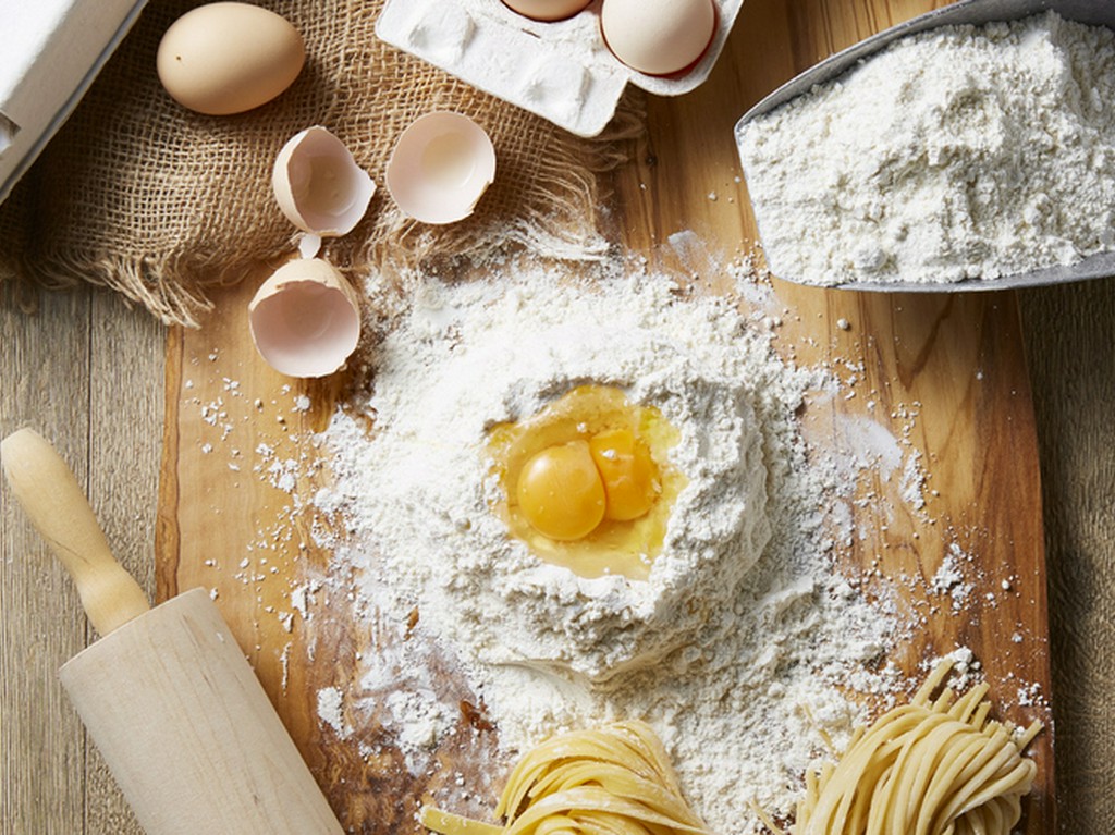 こだわりの店内製麺