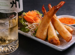 ヤミツキの食感『揚げ海老春巻き』