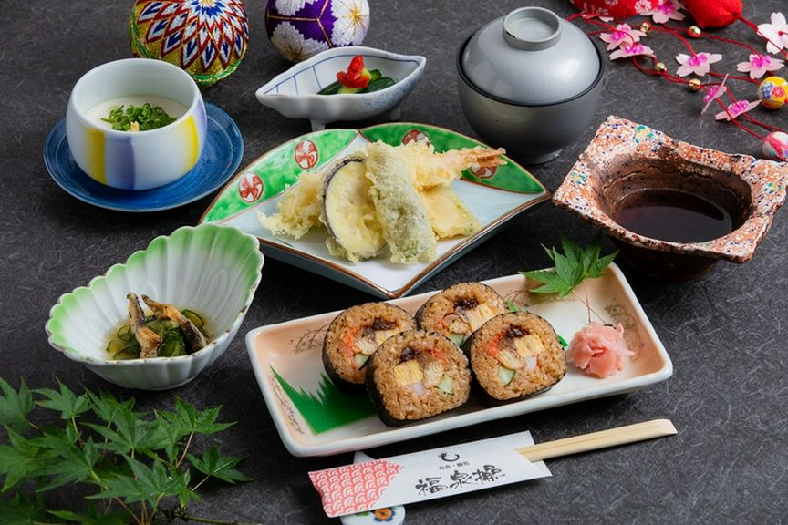 うなぎ巻き定食