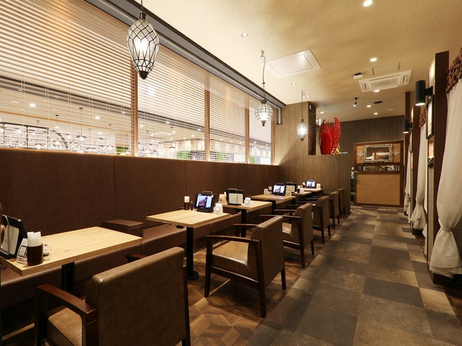 食器・内装にこだわっている