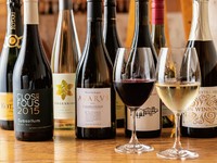 グラス・ボトル共に４銘柄ずつご用意しております。