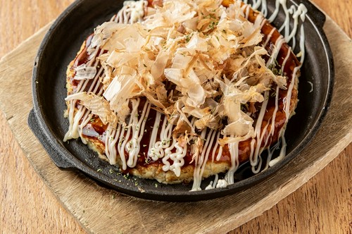 たっぷりチーズのふわとろお好み