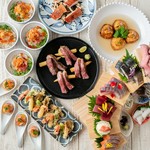 シェフが腕にヨリをかけた特別コース！
お祝い事や食事会などにピッタリの思い出に残るお料理内容です。