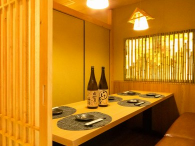 2名様からご利用可能な大小様々な個室